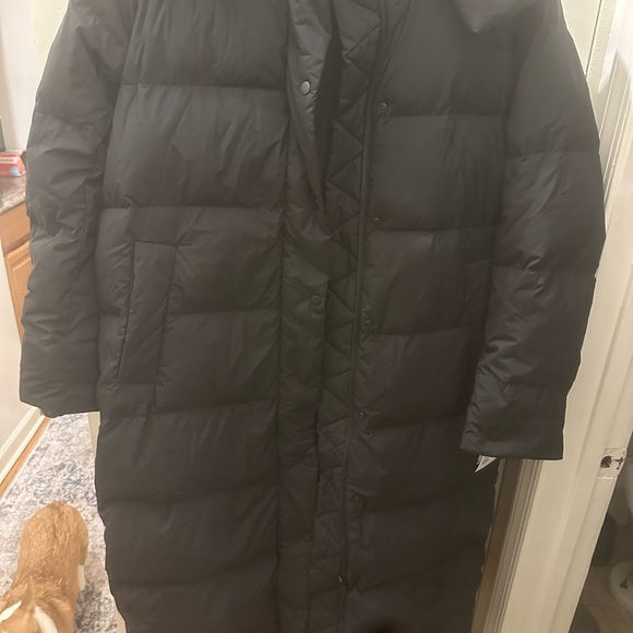 lululemon athletica Black Long Puffer Jacket - Picture 2 of 5